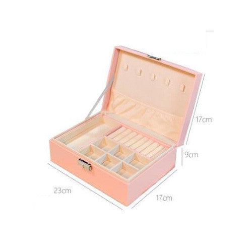 Elegant Jewelry Storage Box: Organize and Protect Your Precious Pieces - Amazitshop