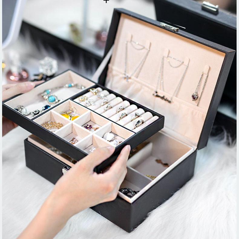 Elegant Jewelry Storage Box: Organize and Protect Your Precious Pieces - Amazitshop
