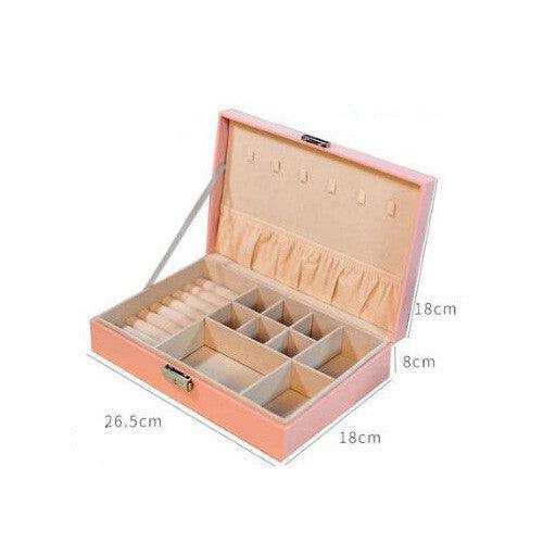 Elegant Jewelry Storage Box: Organize and Protect Your Precious Pieces - Amazitshop