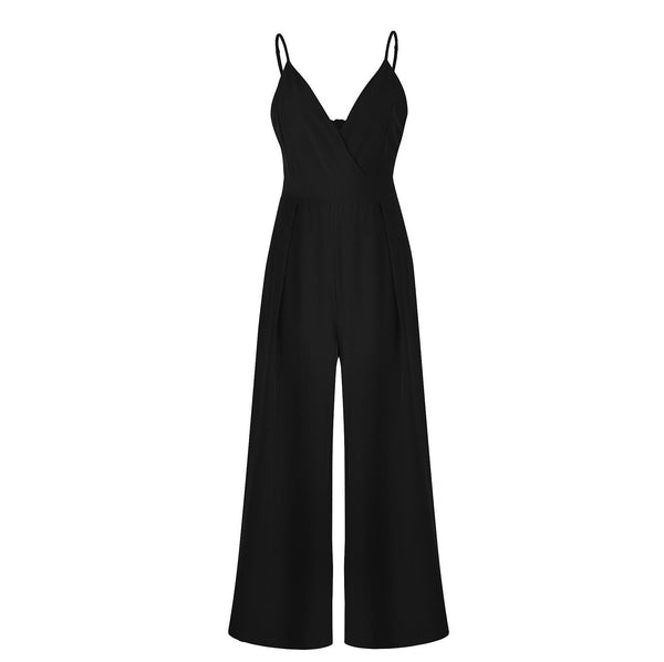 Elegant Jumpsuits Wide Leg Pants - Amazitshop