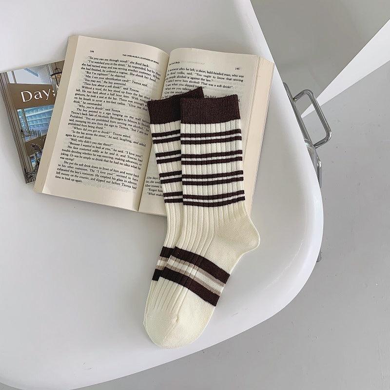 Embroidered Socks For Children With Double Stitches - Amazitshop