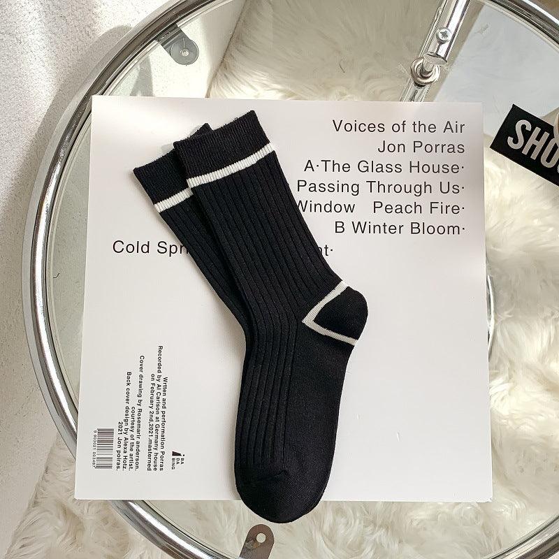 Embroidered Socks For Children With Double Stitches - Amazitshop