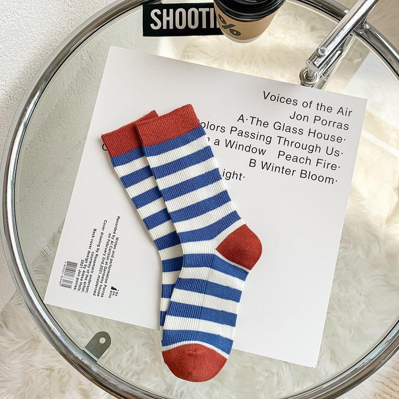 Embroidered Socks For Children With Double Stitches - Amazitshop