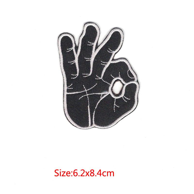 Embroidery Shoes Cloth Paste OK Clothing Accessories - Amazitshop