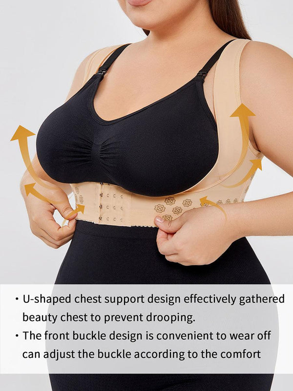 Energy Chip Chest Brace Up For Women Posture Corrector Shapewear Vest - Amazitshop