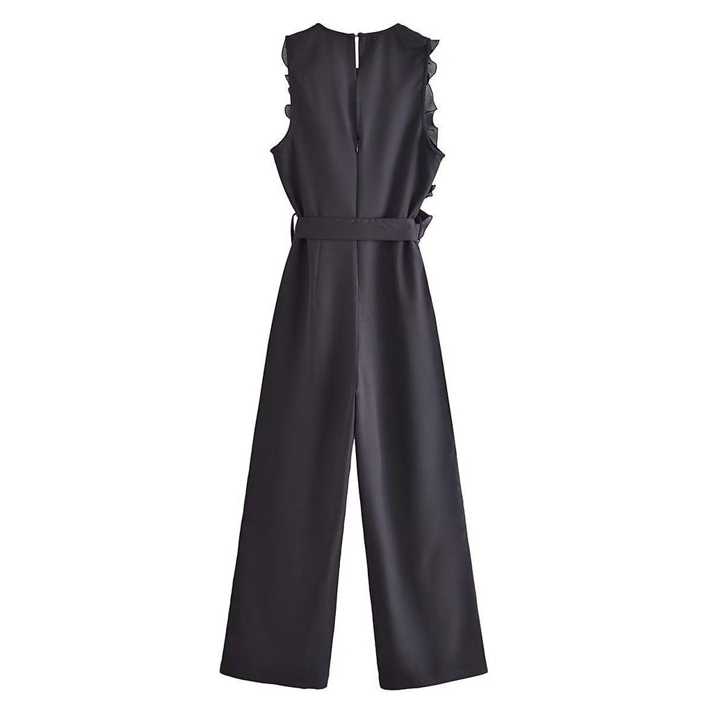 European And American Women's Layered Decorative Jumpsuit - Amazitshop