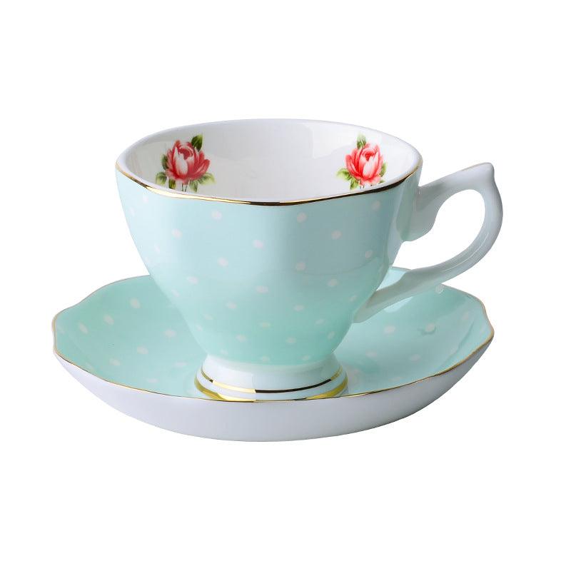 European Classic Series Bone China Coffee Cup - Amazitshop