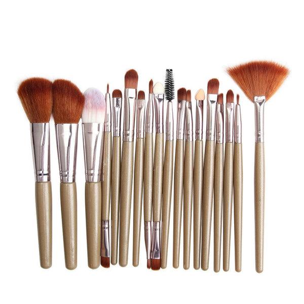 Eye Brushes, Blush Brush, Iip Brush And Fan - Shaped Makeup Brush Set - Amazitshop