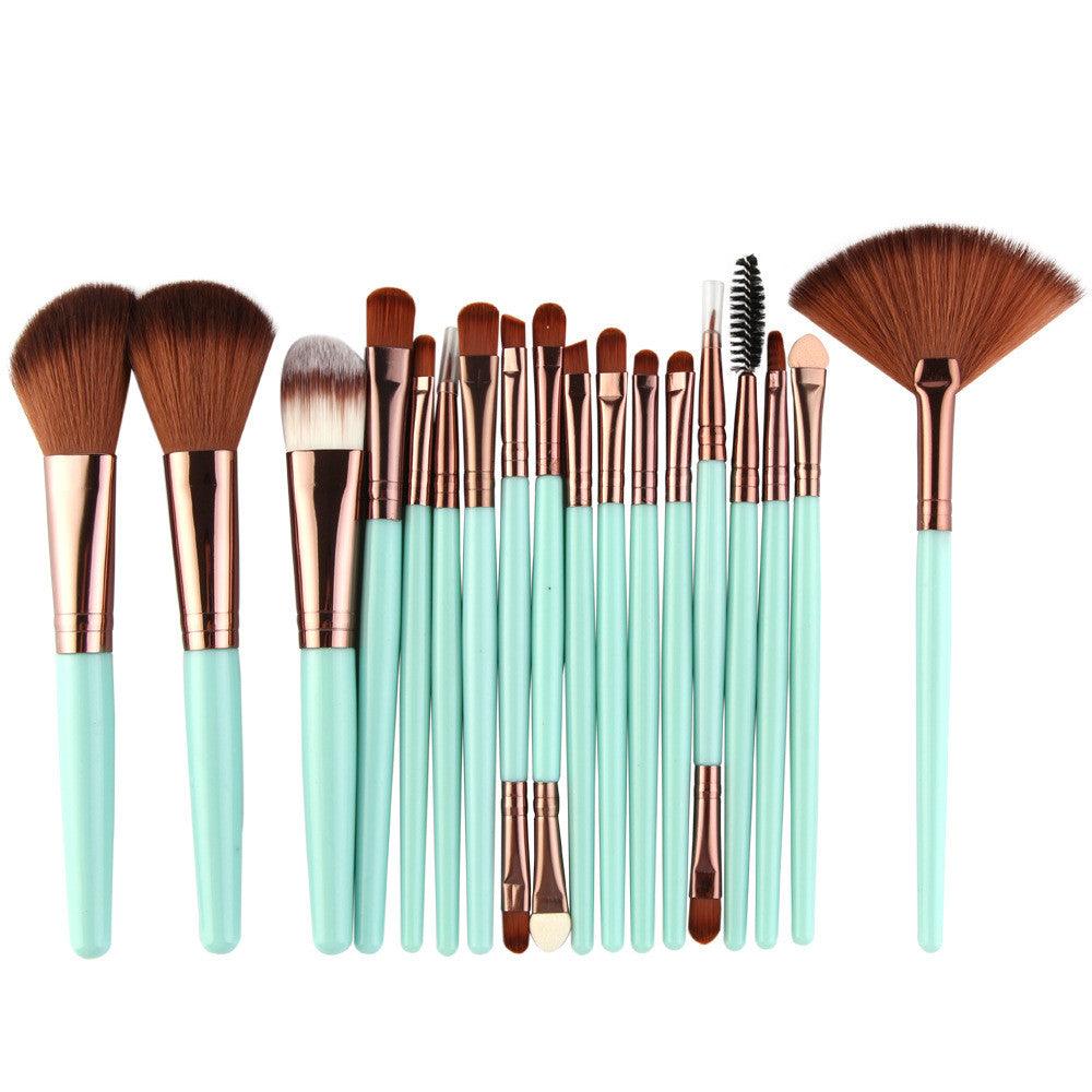 Eye Brushes, Blush Brush, Iip Brush And Fan - Shaped Makeup Brush Set - Amazitshop