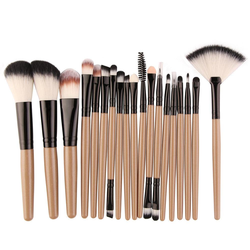 Eye Brushes, Blush Brush, Iip Brush And Fan - Shaped Makeup Brush Set - Amazitshop