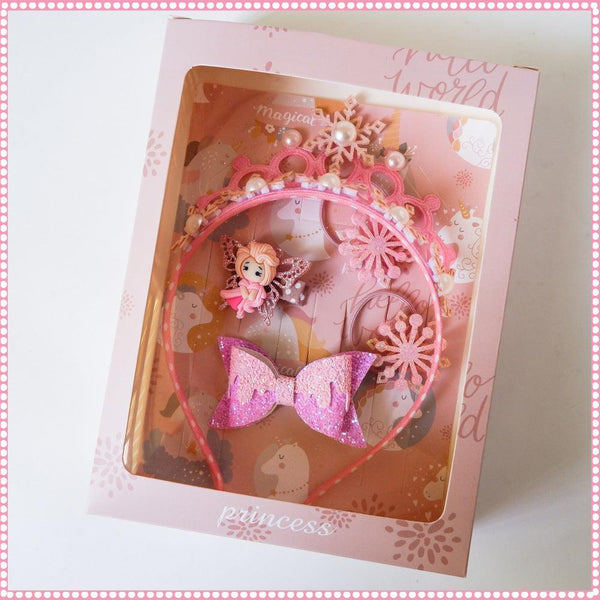 Fairytale Style Little Princess Hair Band Hairpin Children's Hair Accessories - Amazitshop