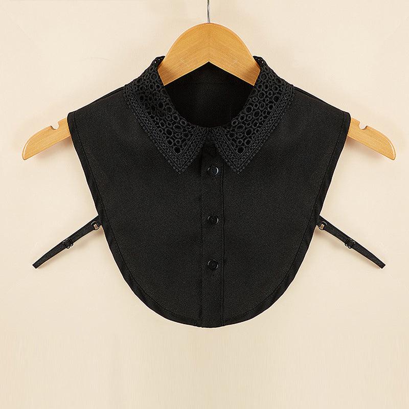 Fake Collar Women's Hollow Lace - Amazitshop