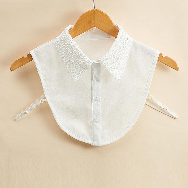 Fake Collar Women's Hollow Lace - Amazitshop