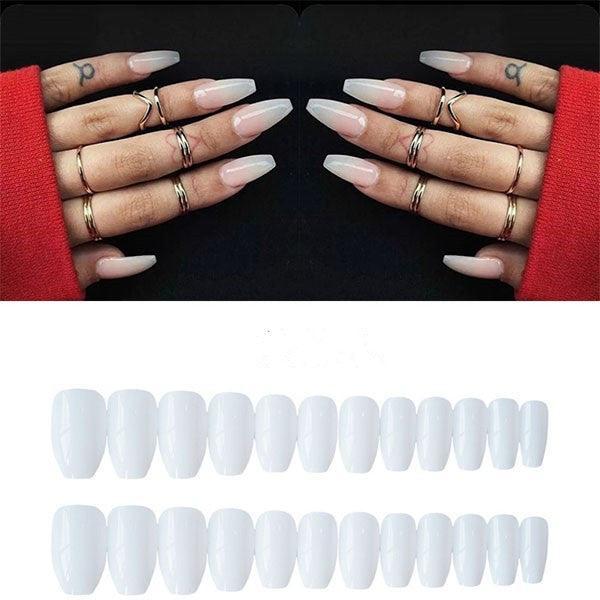 Fake nails can be taken with long and short styles - Amazitshop