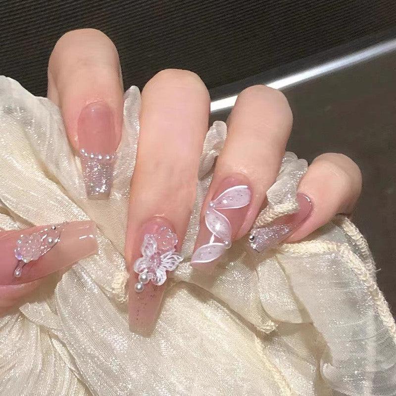 Fake Nails Can Take Ancient Camellia Streamers - Amazitshop