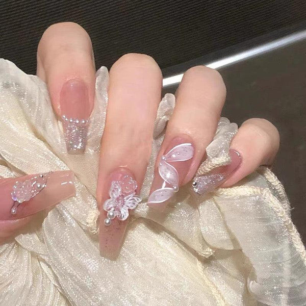 Fake Nails Can Take Ancient Camellia Streamers - Amazitshop