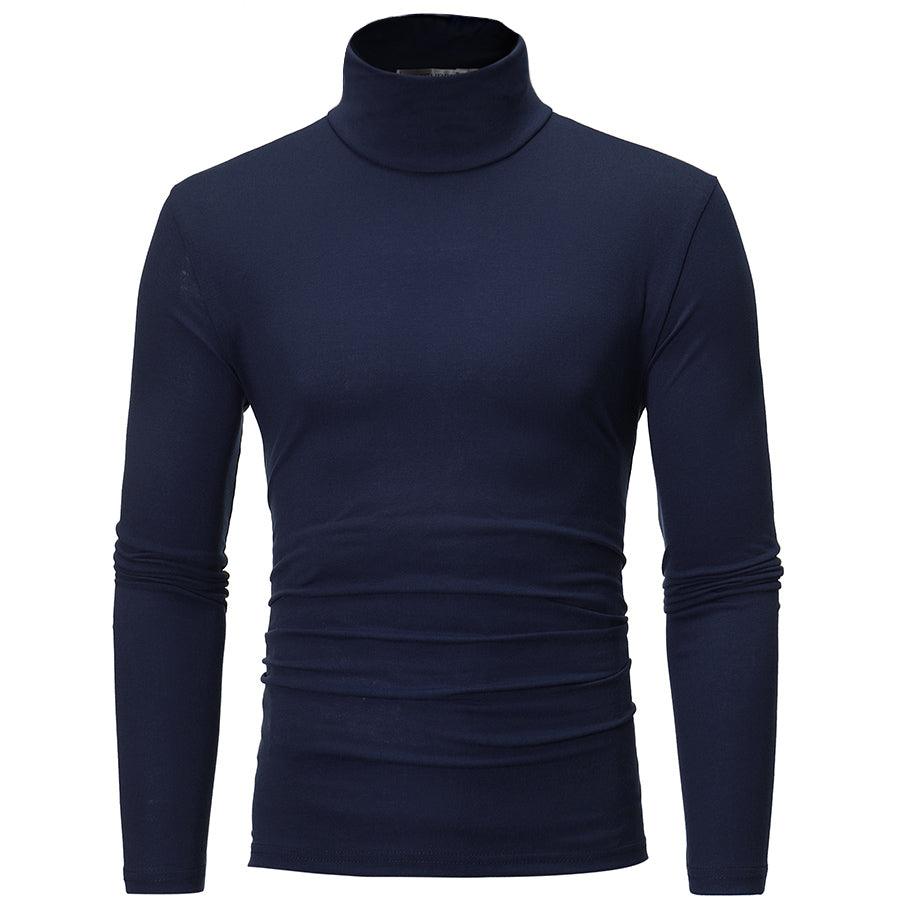 Fall New Mens knitting shirt slim fit - Amazitshop