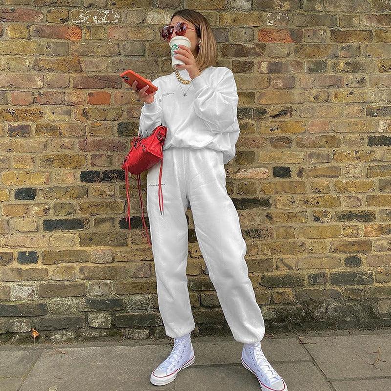 Fashion All - match Loose Neutral Simple Pant - Amazitshop