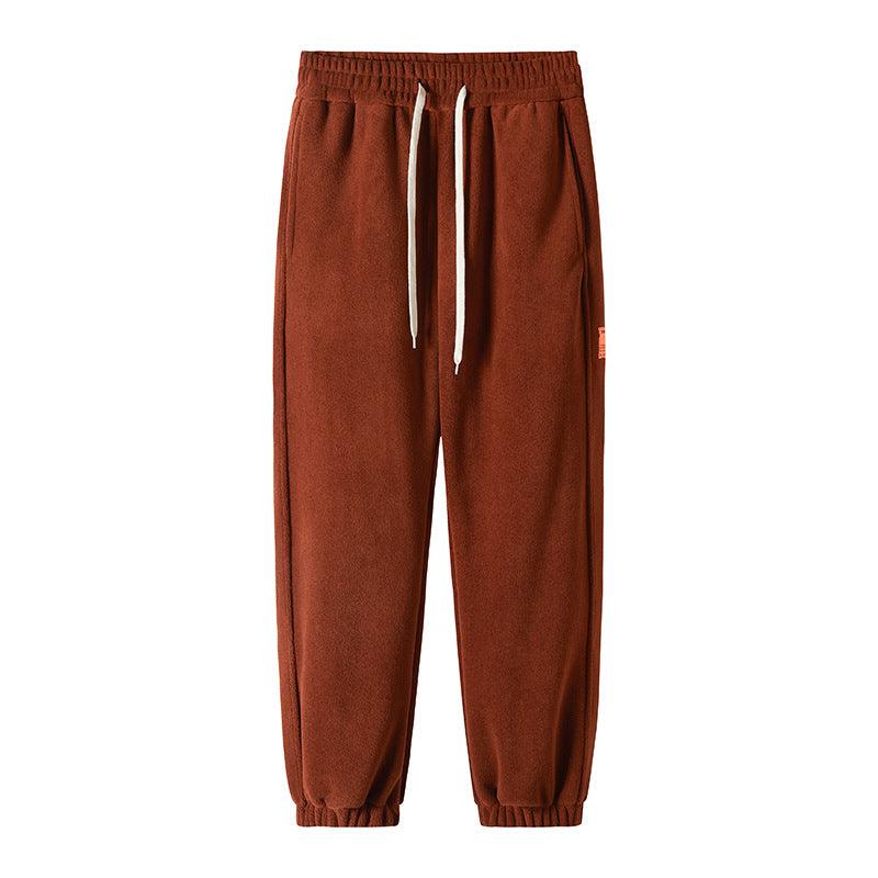 Fashion Cotton Pants Men's Fleece - lined Warm - Amazitshop