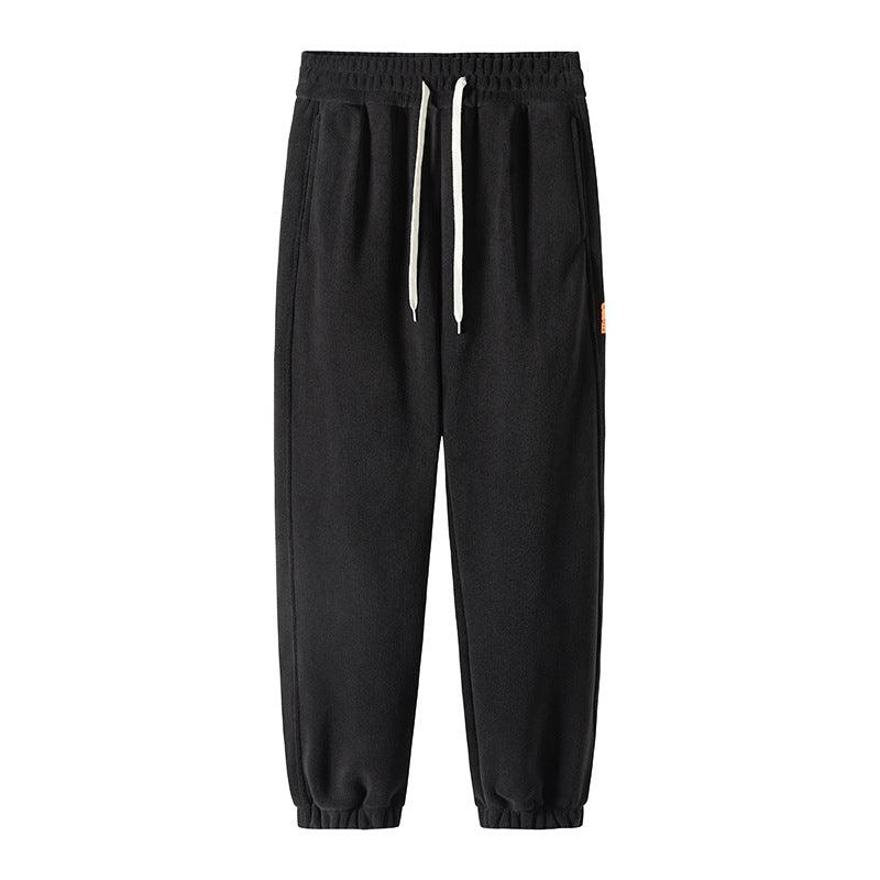 Fashion Cotton Pants Men's Fleece - lined Warm - Amazitshop