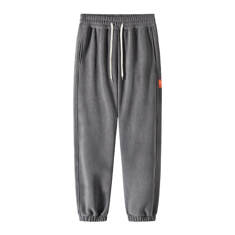 Fashion Cotton Pants Men's Fleece - lined Warm - Amazitshop