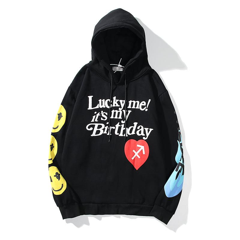 Fashion Hooded Letter Sweatshirt - Amazitshop