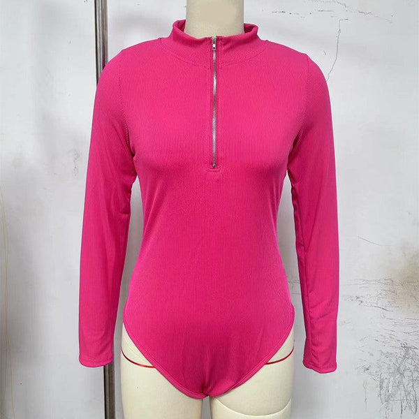 Fashion Long Sleeve Jumpsuit Seamless Slimming Shapewear For Women Romper - Amazitshop