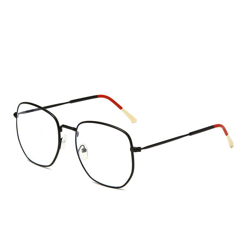 Fashion Men And Women Trend Metal Frame Polygonal Glasses - Amazitshop