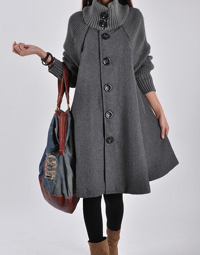 Fashion Mid - length Trench Coat For Women - Amazitshop