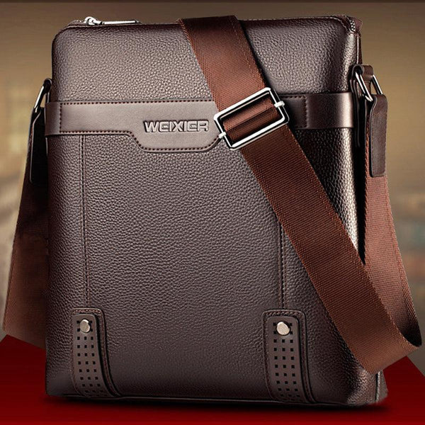 Fashion PU Leather Men Messenger Bags - Amazitshop