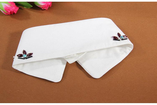 Fashion Rhinestone Beaded Fake Collar Children European And American Exquisite Fake Collar - Amazitshop