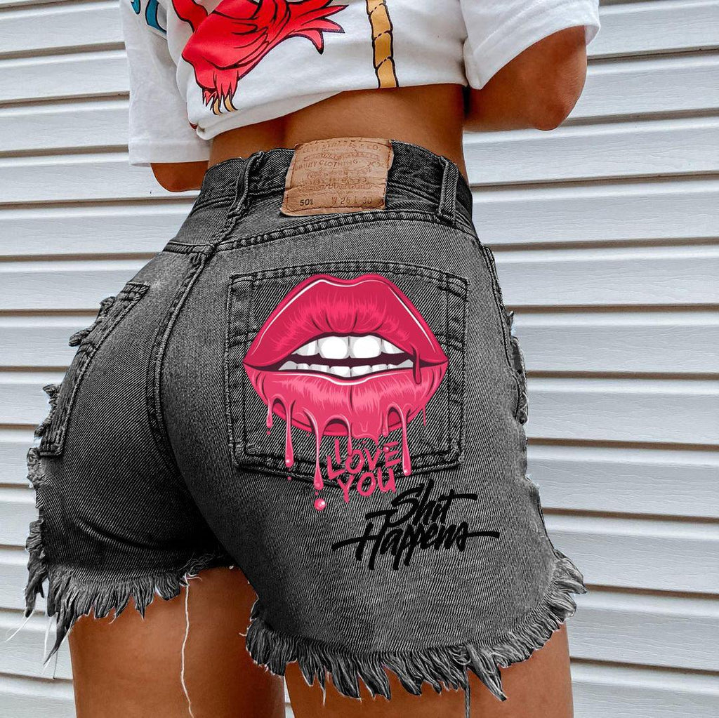 Fashion Ripped Denim Shorts For Women - Amazitshop