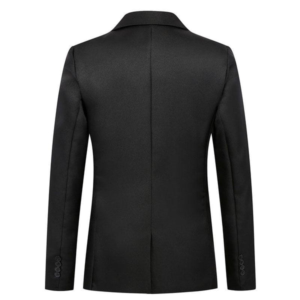 Fashion Simple Slim Young Men's Suit Jacket - Amazitshop