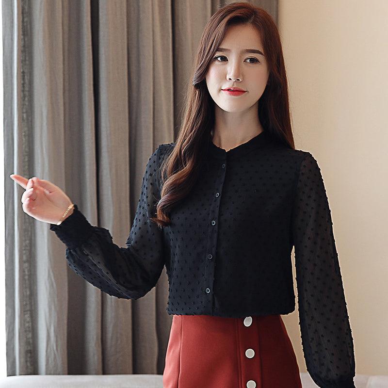 Fashion Woman Blouses Spring Long Sleeve Women Shirts - Amazitshop