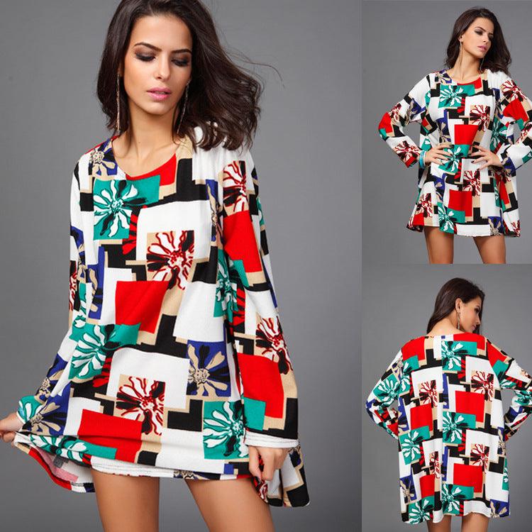 Fashionable oversized dress - Amazitshop