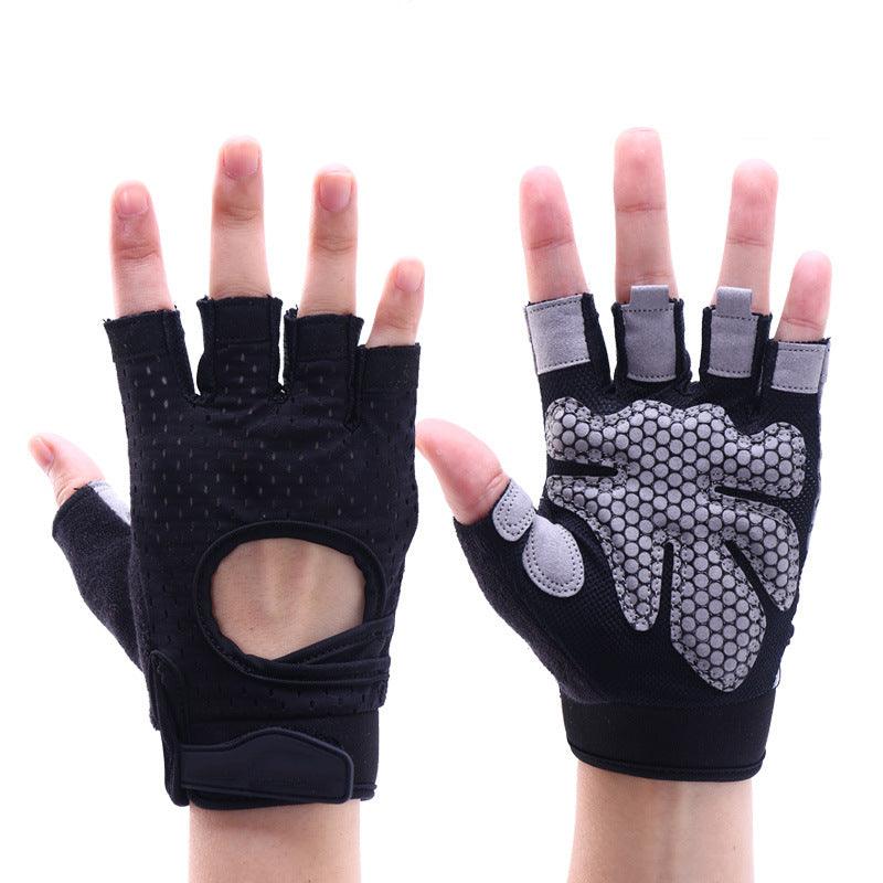 Fitness Gloves Men And Women Dumbbell Equipment Horizontal Bar Exercise Wristband - Amazitshop