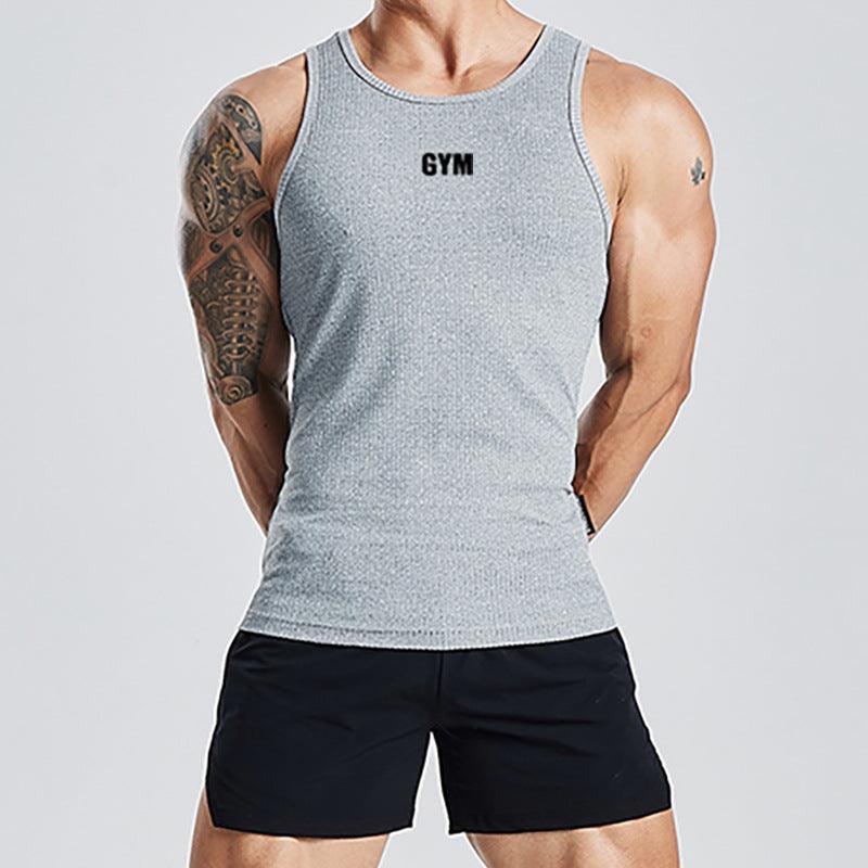 Fitness Vest Men Tops Outdoor Running - Amazitshop