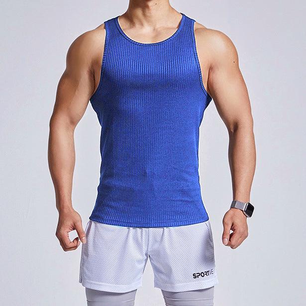 Fitness Vest Men Tops Outdoor Running - Amazitshop