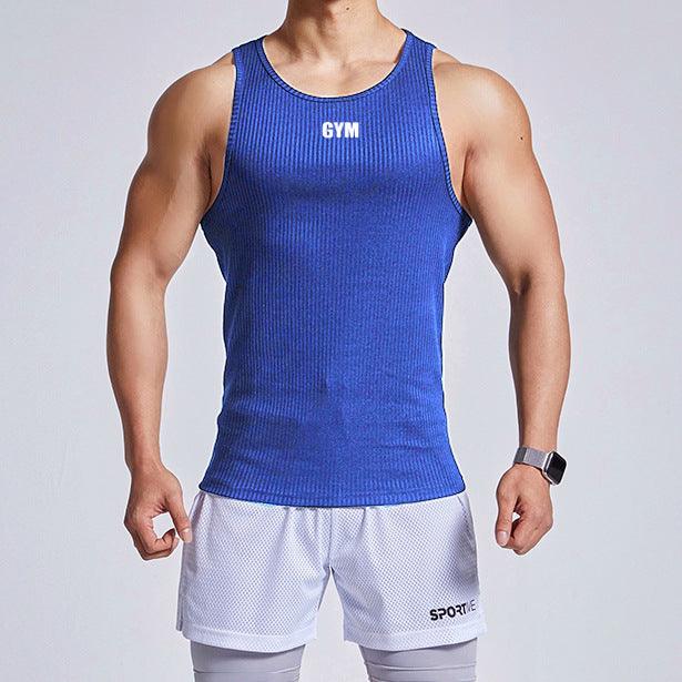 Fitness Vest Men Tops Outdoor Running - Amazitshop
