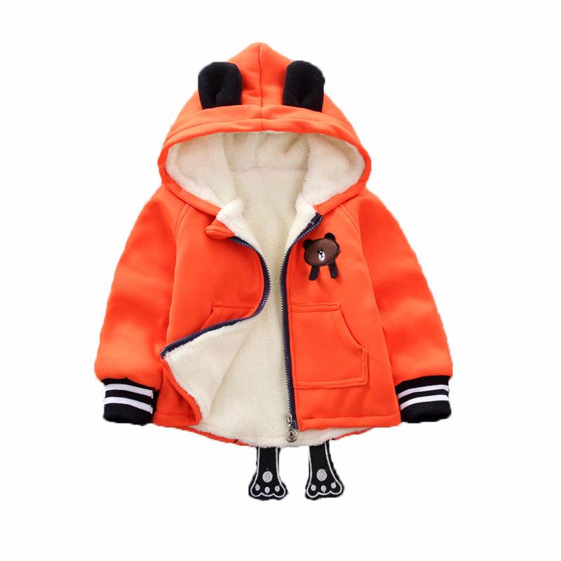 Fleece Autumn And Winter Children's Jacket - Amazitshop