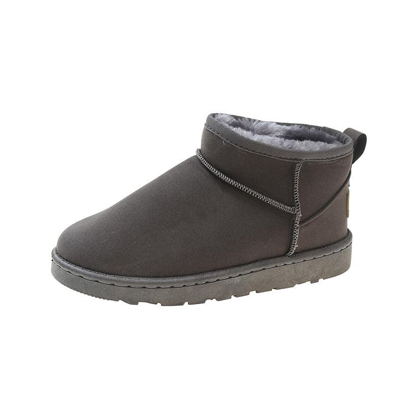 Fleece - lined Thick Snow Boots Women's Shoes Short Boots - Amazitshop