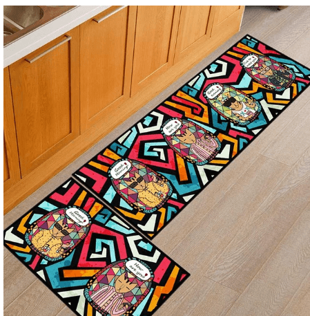 Floor mats, non - slip, oil - proof, household machine washable door mats, bathroom, bathroom, bedside rugs - Amazitshop