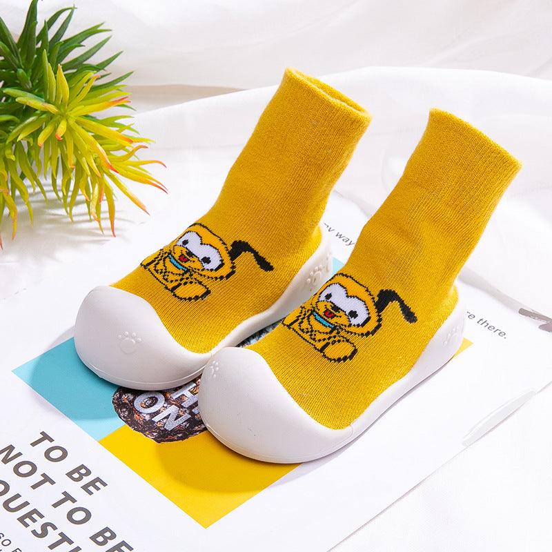 Floor Socks Shoes, Baby Non - slip Footwear, Soft Sole, Indoor Shoe Covers, Feet - Amazitshop