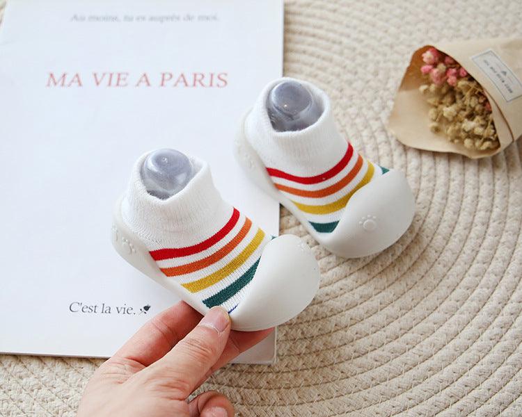 Floor Socks Shoes, Baby Non - slip Footwear, Soft Sole, Indoor Shoe Covers, Feet - Amazitshop