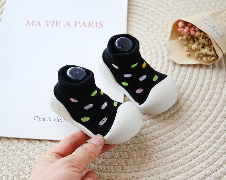 Floor Socks Shoes, Baby Non - slip Footwear, Soft Sole, Indoor Shoe Covers, Feet - Amazitshop