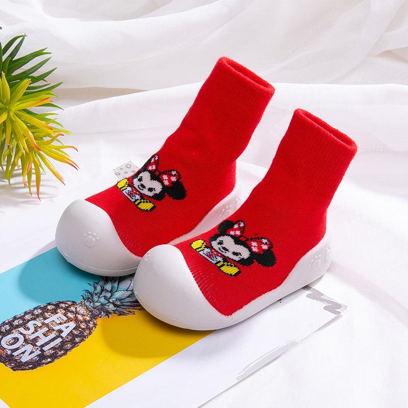 Floor Socks Shoes, Baby Non - slip Footwear, Soft Sole, Indoor Shoe Covers, Feet - Amazitshop