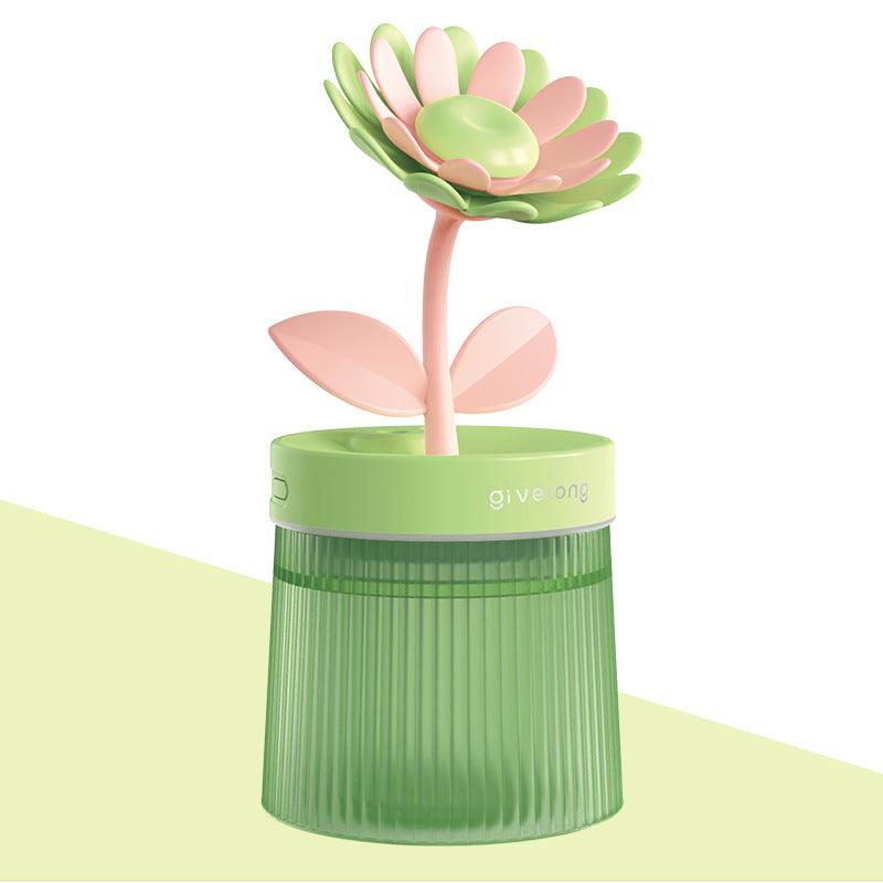 Flower Air Humidifier Small Night Lamp Usb - Amazitshop