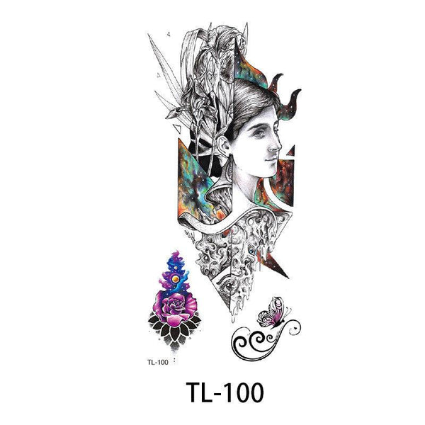 Flower Totem Tattoo Stickerphabet tattoo stickers - Amazitshop