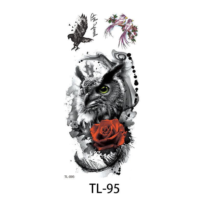 Flower Totem Tattoo Stickerphabet tattoo stickers - Amazitshop