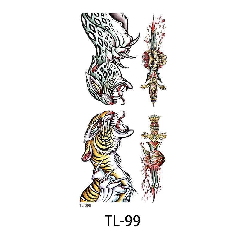 Flower Totem Tattoo Stickerphabet tattoo stickers - Amazitshop